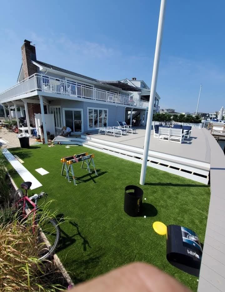 Completed waterfront property